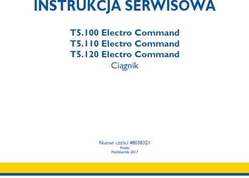 NEW HOLLAND T5.100 T5.110 T5.120 instrukcja napraw po Polsku