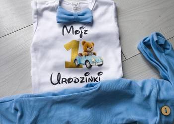 Komplet na roczek chłopiec
