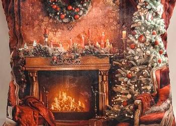 Magia Świąt  na poduszce w Twoim domu, spr,edam