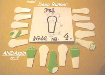 Stery do woblerów WZÓR nr. 4 -50 sztuk z poliwęglanu 1,5 mm czytaj