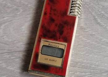 Zapalniczka Gazowa z Zegarkiem LCD SUNNEX