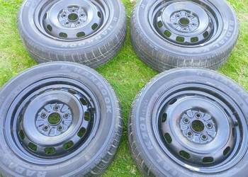 4 Felgi stalowe KOŁA OPONY 195 60 14 do WOZU J 14×5 1/2 JJ z Toyota Avensis