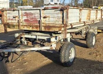 Przyczepa wywrotka d47 stan bdb możliwość transportu