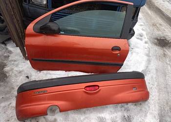 Drzwi Peugot 206 KHDC kpl 3D
