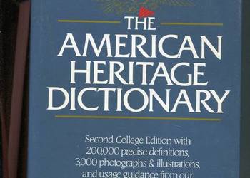 The American Heritage Dictionary