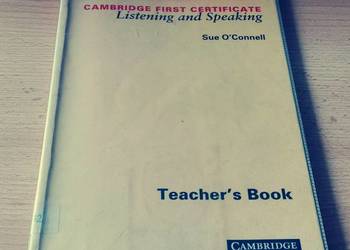 Listening and speaking Cambridge first certificate O'Connell