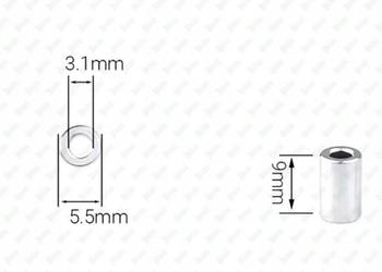 M3X9 ALUMINIOWA DYSTANSOWA TULEJKA 3D DRUKARKA DYSTANS BEZ GWINTU V-SLOT