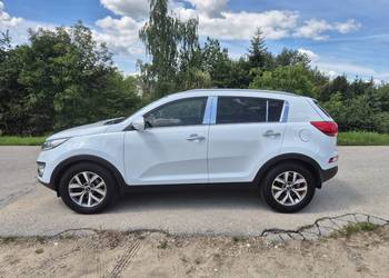 Kia Sportage Lift 2014r 1.7D 115km Serwis Navi Xenon Led PDC Grz. Fotele