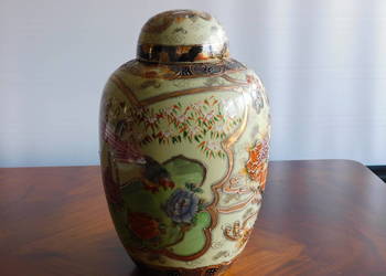 urna wazon z pokrywka Satsuma Japonia nr 1096	 Fiaf