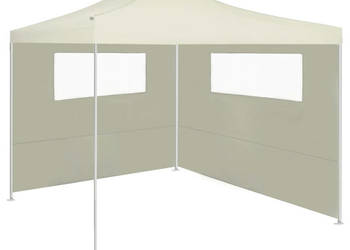 Ścianka z oknami do altany 6x2 m kremowa WM-3070413