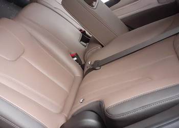 Tylna kanapa isofix Skóra jasna SantaFe