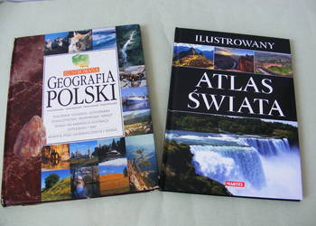 Ilustrowana geografia Polski +  Ilustrowany atlas Świata