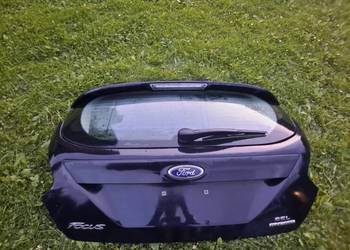 Klapa tył Ford Focus Mk3 hatchback czarna komplet szyba lampka spojler