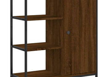 Szafka brązowy dąb 70x30x80 cm materiał drewnopochodny WM-835493