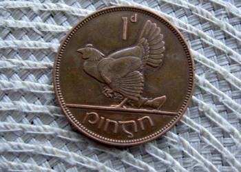 Wolne Państwo Irlandzkie 1 Pens 1928r