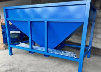 Kosz, Kontener zasypowy, paczkarka, zasobnik 1,9m3 GWARANCJA