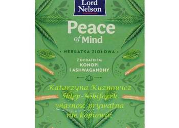 Herbata Lord Nelson - Love róża lawenda i Peace konopie i ashwaghanda 20t.