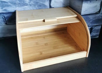 Chlebak bambusowy 32 cm pojemnik na pieczywo