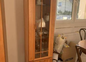 Witryna słupek drewniany