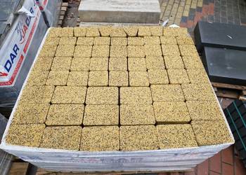 Kostka Brukowa Nostalit 8 cm Lux Bursztyn Bez Fazy Płukana Jadar