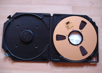 Szpula magnetofonowa ALU 3M- 26,5cm GOLD