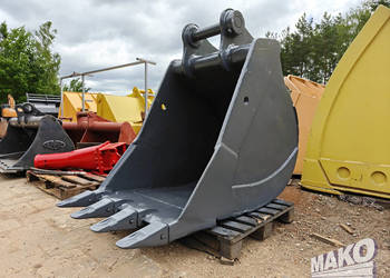 Łyżka 90cm do koparki Miller fi 80 / Zęby systemu Caterpillar J350