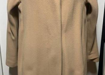 Płaszcz damski kremowy