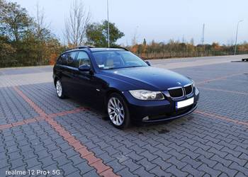BMW E91 Touring 2.0D M47D20 / Brązowe Skóry / Navi / Tempomat BMW E91 Touring 2.0D M47D20 / Brązowe Skóry / Navi / Tempomat
