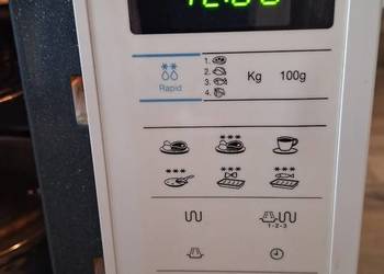 Kuchenny mikrofalowa Samsung grill. Podgrzewaniei rozmraża.