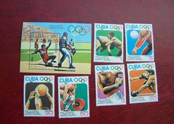 Kuba 1984 MNH Mi. 2868/73 Sport Olimpiada Los Angeles 84