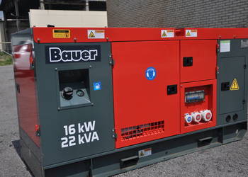 AGREGAT PRADOTWÓRCZY BAUER DAMATT PLUS POWER 16 33, 40, 50 ,80 KW