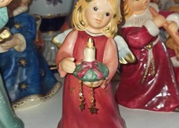 Figurka Aniołek ze świeczką. Annual Engel. Goebel.