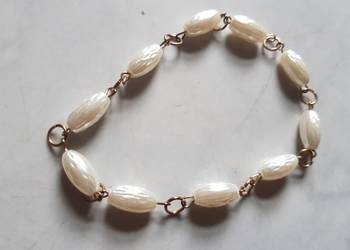 bransoletka z perłowej masy, koraliki galanteria biżuteria bransoletka z perłowej masy, koraliki galanteria biżuteria