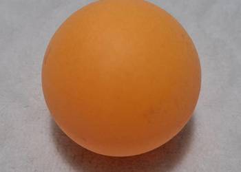 Piłeczka, piłka do ping-ponga, tenisa stołowego, pomarańczowa, 3,9cm, 1szt.