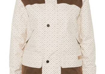Burton BRIGHTON - Kurtka snowboardowa - canvas banditsy dot