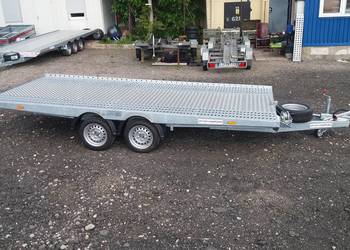 Laweta platforma SUSKI TEMARED RYDWAN 450x200 ALU 4,5x2 4,5m 2,7T WYPRZEDAŻ