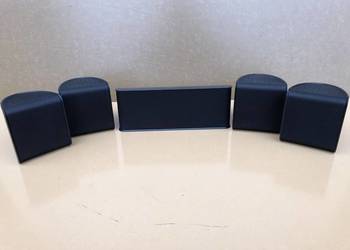 Głośnik centralny PIONEER S-11 Black 150W i 4 głośniki satelitarne.