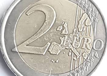 2€ z 2004r., Niemcy.Super rzadki destrukt monety.