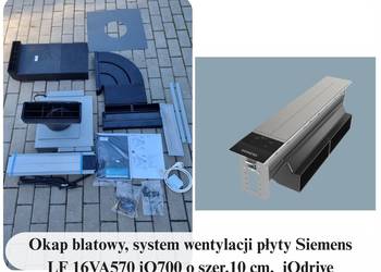 Wyciąg, Okap blatowy Siemens LF 16VA570 iQ700, technologia iQdrive