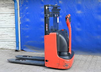 Paleciak elektryczny Linde L10 Duplex 200cm 57mth Wolny skok FHP 308
