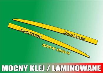 naklejki john deere 6105M