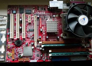 Płyta MSI 915G Combo Komputer Pentium4 3GHz RAM SPRAWNE