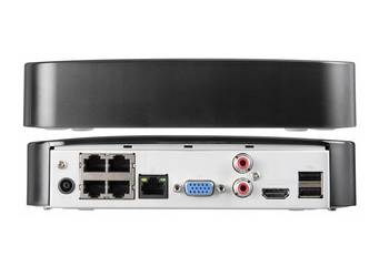 Rejestrator BCS - L - SNVR0401 - 4KE - 4P(2) IP 4 kanałowy 12Mpx PoE