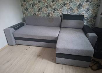 Narożnik rozkładany z funkcją spania
