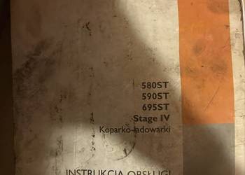 Instrukcja obsługi CASE koparko-ładowarka 580ST 590ST 695ST
