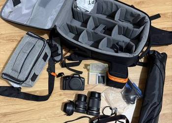 Canon EOS R50 + 2 obiektywy + komplet akcesoriów | Gwarancja | Stan jak now