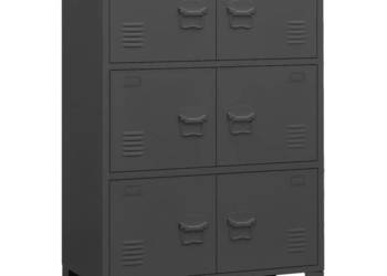 vidaXL Industrialna szafka, antracytowa(SKU:339630)