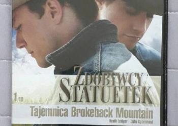 Tajemnica Brokeback Mountain film DVD wydanie z gazety.