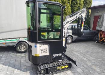 Minikoparka Nowa XKOPARKI R10PRO z Kabiną 2026r