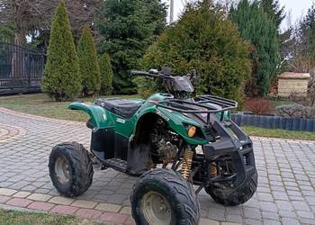 Quad 125 ze skrzynią 1+1 odpala jeździ